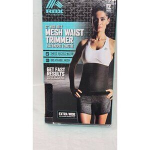 RBX Mesh Waist Trimmer 12” extended length belt 50" length